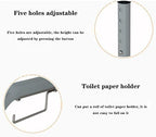 Toilet Safety Frame, Disabled Elderly Toilet Handrails, Foldable Bathroom Toilet Support Frame, Adjustable Height Toilet Armrest Disabled Toilet Assistance Safety Aids