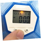 FOMIYES Portable 7-Compartment Alarm Clock Medication Reminder Box Electronic Pill Organizer for Daily Use for Patients and Vitamins