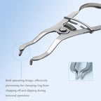 Dental Sectional Matrix Plier, Metal Matrics Band Forceps, Placement Resin Clamping Ring Clip, Lab Dentistry Tools Stainless Steel