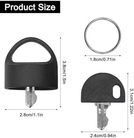 Easy Pull Key Compatible for Pride Mobility Scooter (Set of 4), Deluxe Scooter Replacement Key for Go-Go Sport Elite Traveller/Sport/Ultra X, Victory, Zero Turn, Legend, Celebrity Power Wheel Chairs