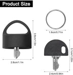 Easy Pull Key Compatible for Pride Mobility Scooter (Set of 4), Deluxe Scooter Replacement Key for Go-Go Sport Elite Traveller/Sport/Ultra X, Victory, Zero Turn, Legend, Celebrity Power Wheel Chairs