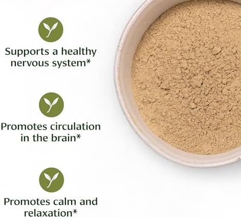 Banyan Botanicals Shankhapushpi Powder – Organic Shankhapushpi (Convolvulus Prostratus) – Nootropic Herb that Promotes Stability and Calm* – ½ lb. – Non-GMO Sustainably Sourced Vegan