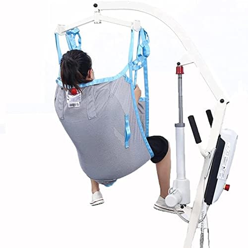 Transfer Nursing Sling Full Body Mesh Lift Sling, Lifting Aid Straps for Transfer,for Shower Home Use Electric Transfer Belt, Toileting Transfer Slings 600 Lbs Weight Capacity