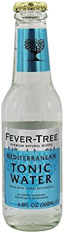 Fever Tree Mediterranean Tonic Water, 6.8 Fluid Ounce - 24 per case.