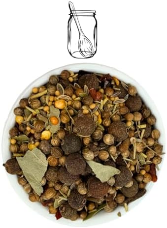 Spice Canners by Raw Essentials Original Pickling Spice – Bold, Zesty Blend for Homemade Pickles & Brines – Ideal for Cucumbers, Carrots & Green Beans – Non-GMO, Gluten-Free, Vegan, Paleo – 14 oz