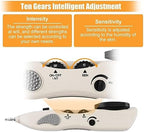 TsoLay Electric Acupuncture Pen, Rechargeable Digital Meridian Massage Pen with 3 Massage Heads, 10 Gears are Adjustable, for Muscles Back, Foot, Neck, Shoulder, Leg Pain Release