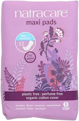 Natracare, Pads Super, 12 Count