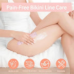 Bikini Trimmer for Women 2 in 1, Electric Razors Personal Shaver for Pubic Hair, Bikini Line, Legs, Face, Wet & Dry Use, Gentle on Sensitive Skin, Women Teen Girl Gift, Pink