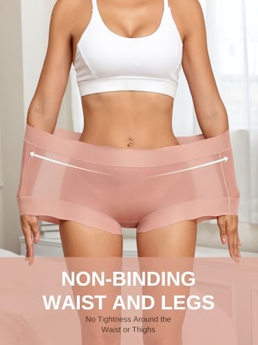 Full Coverage Stretch High Waisted Panties Women's Underwear Soft Ladies Briefs 5 pack