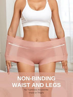 Full Coverage Stretch High Waisted Panties Women's Underwear Soft Ladies Briefs 5 pack