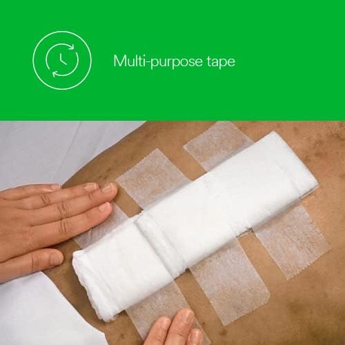 3M™ Micropore™ Surgical Tape 1530-0, 1/2 IN x 10 YD (1.,25cm x 9,1m), 24 Rolls/Carton 10 Cartons/Case