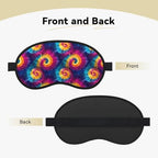 Colorful Tie Dye (2) Print Blackout Sleep Mask, Elastic Eye Cover for Rest and Travel