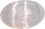 VIE Naturals Palm Stone, Oval, Selenite, 8cm