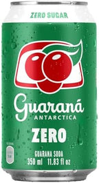 Guarana Antarctica Zero Diet, 12-Ounce (Pack of 12)