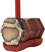 FLFL 2-String Violin Old Mahogany Hexagonal Erhu is Suitable for Beginners and Elderly Beginners Erhu