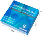10 Pcs 3ml Teeth Whitening Gel Refills Bleaching Gel, Tooth Whitener Gel Kit for Home Use, Works with Teeth Whitening LED Light and Tray