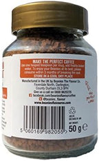 Beanies Flavoured Coffee 6x50g jars - Vanilla, Amaretto, Chocolate, Hazelnut, Cinnamon, Toffee,