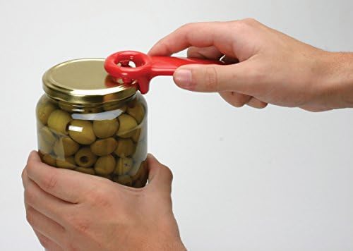 Brix Original Easy Jar Key Opener, Great for Kids and Arthritis and Carpal Tunnel Sufferers, Frosted Blue