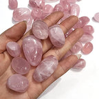 Health & Household Natural Pink Crystal Powder Crystal Gravel Rock Raw Gem Stone Mineral Fish Tank Bonsai Decoration Energy Stone (Color : 100g 15-25mm)