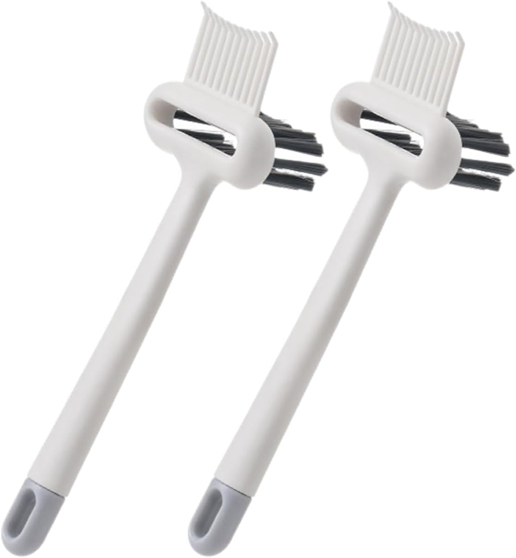 FOMIYES 2Pcs Comb Cleaning Brush Set Hair Brush Cleaner Tool for Home and Salon Use Ergonomic Handle and Debris