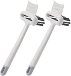 FOMIYES 2Pcs Comb Cleaning Brush Set Hair Brush Cleaner Tool for Home and Salon Use Ergonomic Handle and Debris