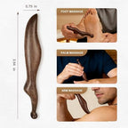 Sandalwood Acupuncture Pen, Wooden Acupressure Foot Reflexology Tool, Deep Tissue Massage Trigger Point Massager
