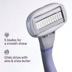 Flamingo Women's Original Razor Blade Refill Cartridges for Women - 10 Count - 5-Blade Shaving Razors for Women