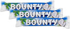 Bounty-Milk Chocolate & Coconut Bar, Twin Pack 57g, Pack of 3