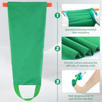 Vicenpal 2 Pcs Sock Aid Device for Putting on Socks Slide Compression Stocking Helper Tool Assist Device Compression Donning Gloves for Seniors Elderly Women