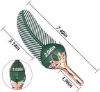 Romi Vibrating Peacock Feather Tickler Silicone Fetish Feather Teaser Teasing Sticks Vibrator with 10 Vibration Modes Foreplay Flirting SM Sex Toys