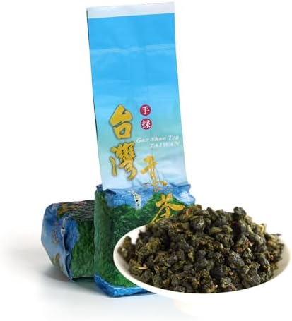GOARTEA 2Pcs 250g / Total 17.6oz Taiwan Dong Ding Oolong Tea Loose Leaf - Premium Grade Taiwan Tung Ting Green Oolong Tea - High Mountain Dongding Oolong Tea