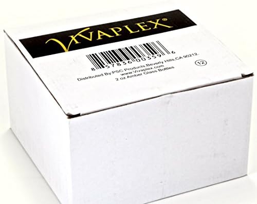 Vivaplex 12, Amber, 2 oz Glass Bottles, With Glass Eye Droppers