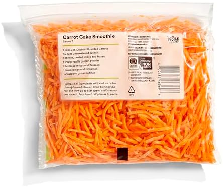 365 by Whole Foods Market, Organic Carrots, Shredded, 10 oz