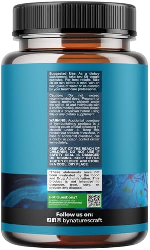 Nootropic Brain Supplement for Memory and Focus Support - Vitamins for Mental Support & Clarity with Bacopa Monnieri, VIT A, B6, Riboflavin, Niacin, Thiamin & Folate - Cognitive Complex - 60 Count