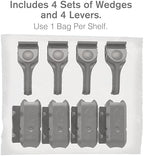 Metro SAKITA2 Replacement Levers/Wedges for Super Adjustable Super Erecta Wire Shelving