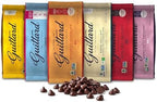 Guittard Chocolate Chip Variety Pack (6 Pack) – Premium Baking Chips Assortment with Semi-Sweet, Milk Chocolate, 55% Cacao, 63% Extra Dark, 72% Dark & Super Cookie Chips – Gourmet Baking Chocolate Set for Cookies, Brownies & Desserts