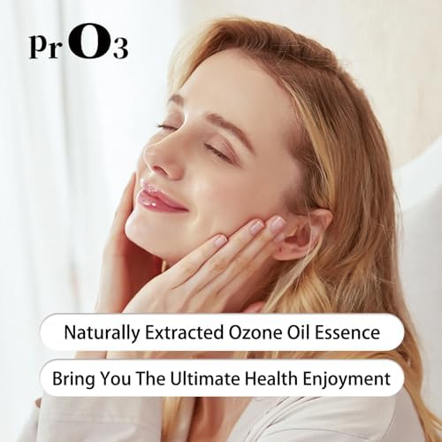 Fully Ozoneted Olive Oil-100% Pure Ozone Oil-1 OZ-Glass Dropper Bottle-Organic Natural for Skin Care Essence Oil- Rich in Reactive Oxygen.