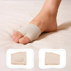 Metatarsal Pads for Men and Women - 2 Pairs Gel Pads with Fabric Sleeves for Ball of Foot Pain Relief, Morton's Neuroma, Metatarsalgia, Sesamoiditis Support