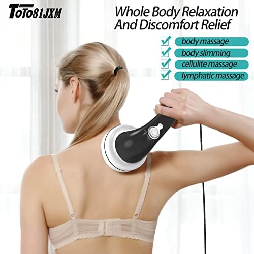Cellulite Massager,Body Sculpting Machine for Stomach Fat,Handheld Cellulite Remover for Sculpt Belly,Thigh,Butt,Vibrating Massager for Deep Tissue & Lymphatic Drainage,Suitable for Women Man at Home