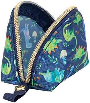 Itzy Ritzy Everything Storage Pouch; Small Zipper Pouch Holds 2 Pacifiers; Snap Handle Attaches to Diaper Bag, Stroller or Purse; Holds Earbuds, Chargers, Change or Disposable Bags
