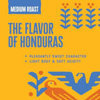 Patria Honduras Medium Roast Ground Coffee, 12oz Bag (Pack of 1)