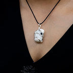 AYANA Raw Moonstone Necklace for Women - June Birthstone | Handmade Rainbow Moonstone Jewelry with Ethically Sourced Genuine Healing Crystals and Healing Stones | Crystal Necklaces for Women Trendy