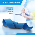 Primacare DT-1250 Pack of 250 First Aid Disposable Tourniquets, Latex Free Nursing Supplies Essentials, 1” Wide by 18" Long Anti Tear Single Use Tourniquets Travel Kits