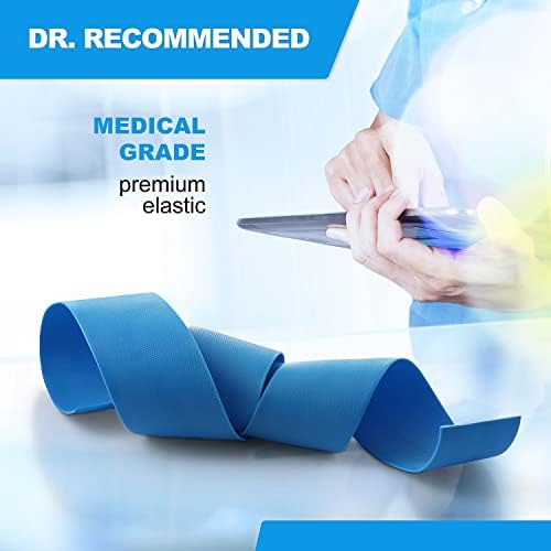 Primacare DT-1250 Pack of 250 First Aid Disposable Tourniquets, Latex Free Nursing Supplies Essentials, 1” Wide by 18" Long Anti Tear Single Use Tourniquets Travel Kits