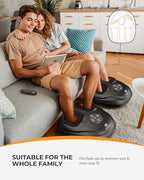 CooCoCo HSA Store Eligible Foot Massager with Heat, Plantar Fasciitis Feet Massager with Remote, Deep Kneading & Compression, FSA Foot Warmer for Home Office, Neuropathy Pain Relief for Feet