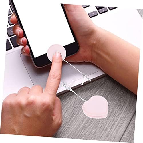 Healeved 4pcs Screen Cleaning Tools Soft Cloths for Phones Glasses and Camera Lenses Portable Keychain Design for Dust and Fingerprint Removal