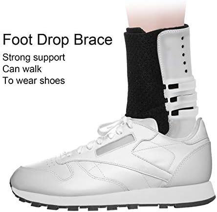 Orthopedic Ankle Support Foot Drop Brace Splint Hemiplegia Rehabilitation Training Tool(Left Foot)