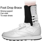 Orthopedic Ankle Support Foot Drop Brace Splint Hemiplegia Rehabilitation Training Tool(Left Foot)