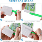 Toothpaste Squeezer-Rolling Toothpaste Squeezer Multi-Purpose Toothpaste Dispenser,Simple and Practical Toothpaste Tube Squeezer Tool (3 PCS)