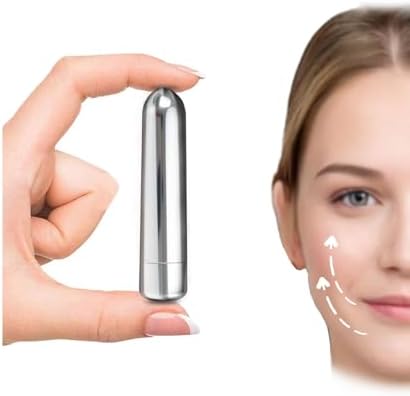 Cordless Mini Handheld Face Massager, Multifunctional Deep Tissue Massage Tool for Eyes Back Neck Body Pain Relief Muscle Relaxation